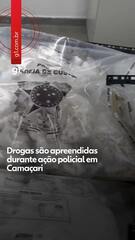 Cerca de 10 mil porções de drogas são apreendidas durante ação policial em Camaçari
