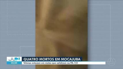 Dois PMs estão entre os mortos em acidente entre motos em Mocajuba, no PA