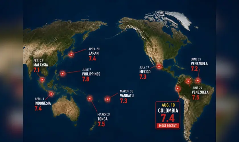 Onda de terremotos em 2026 remete a profecia de Jesus sobre o fim do mundo