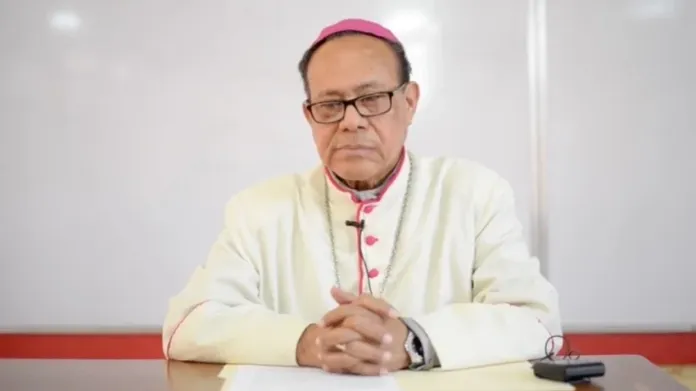 Regime da Nicarágua divulga vídeo de bispo católico sob prisão domiciliar